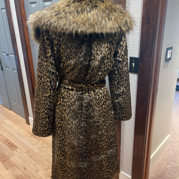 Show Me Your Mumu Minelli Faux Fur trench coat - Picture 8 of 9